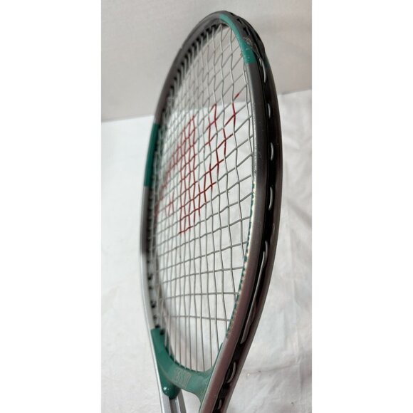 Junior 23 Aero Dynamic Tennis Racquet Green White Grip 3 5/8 Length 23" No Cover - Picture 9 of 9